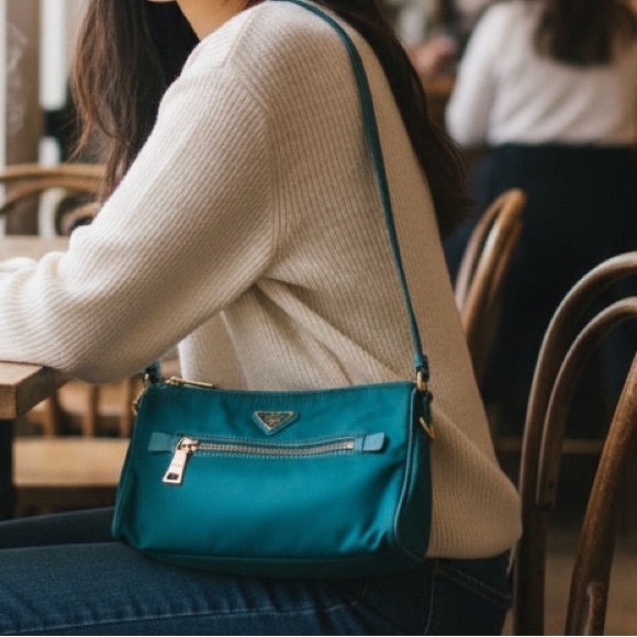 Prada Nylon Shoulder Bag - Picture 3 of 13